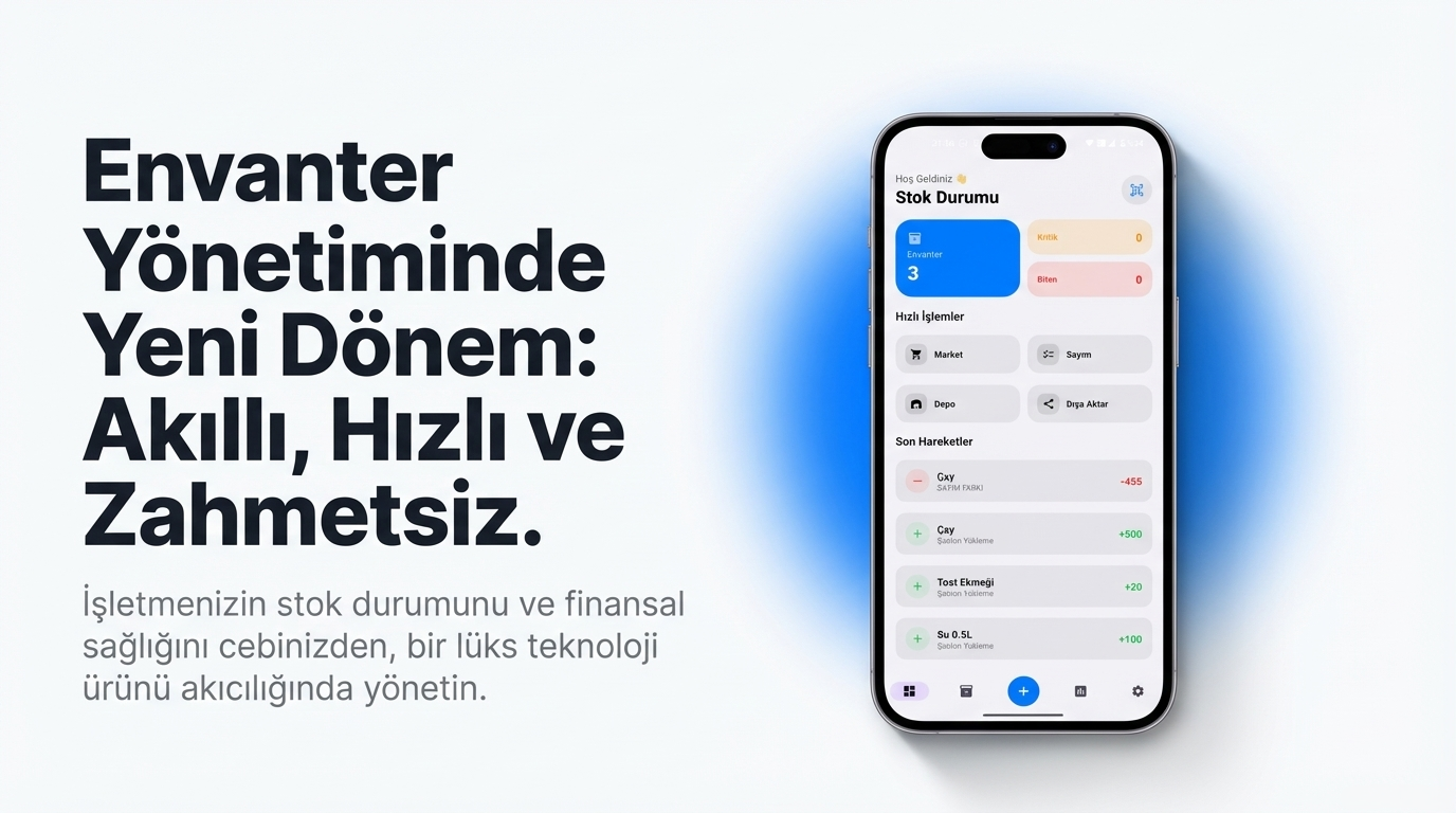StockPlus bulut tabanlı envanter yönetimi ekranı